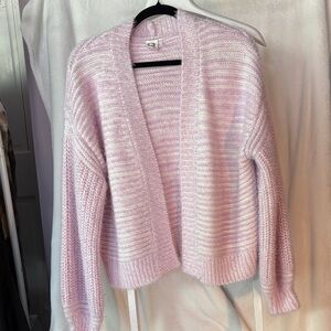 Elegant Lilac Women's Cardigan